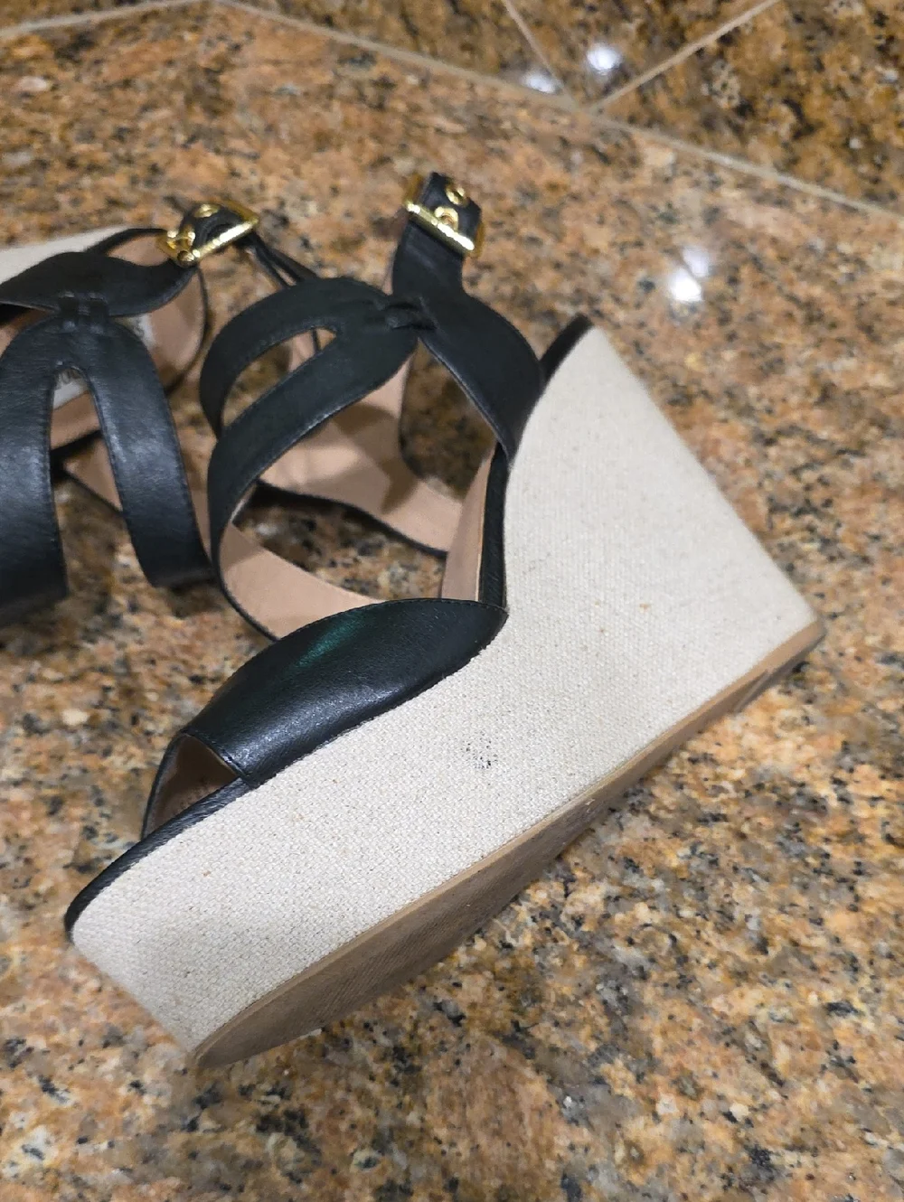 Steve Madden Wedge Sandals - SZ 10 - Picture 7 of 10